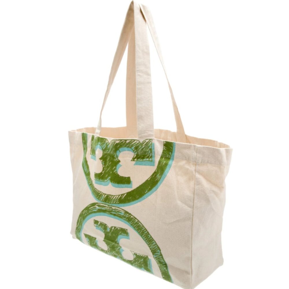 RARE Tory Burch Canvas Tote Bag!